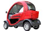Lead - Acid Battery 50km Lightweight Electric Car , Big Inner Space Mini
