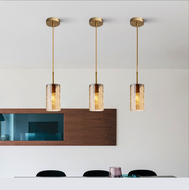 Modern LED Hanging Lamps Living Room Light Fixture Nordic Pendant Lights(WH-GP-53)