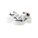 Women'S White Daddy Shoes Non Slip Athletic Casual Shoes