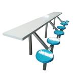School Canteen Dining Table And Chairs Space Saving Dining Table