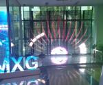 P3.91 - 7.82mm Outdoor Transparent Led Screen High Brightness 3840Hz High