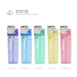 Wholesale Model NO. DY-805 8.05*2.18*0.92 CM Electronic Flint Lighter from china suppliers
