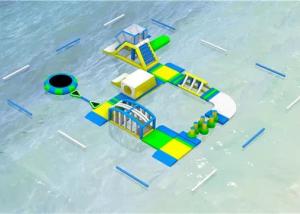 China CE ROHS Approved Floating Inflatable Water Park Trampoline Park For Water Play on sale