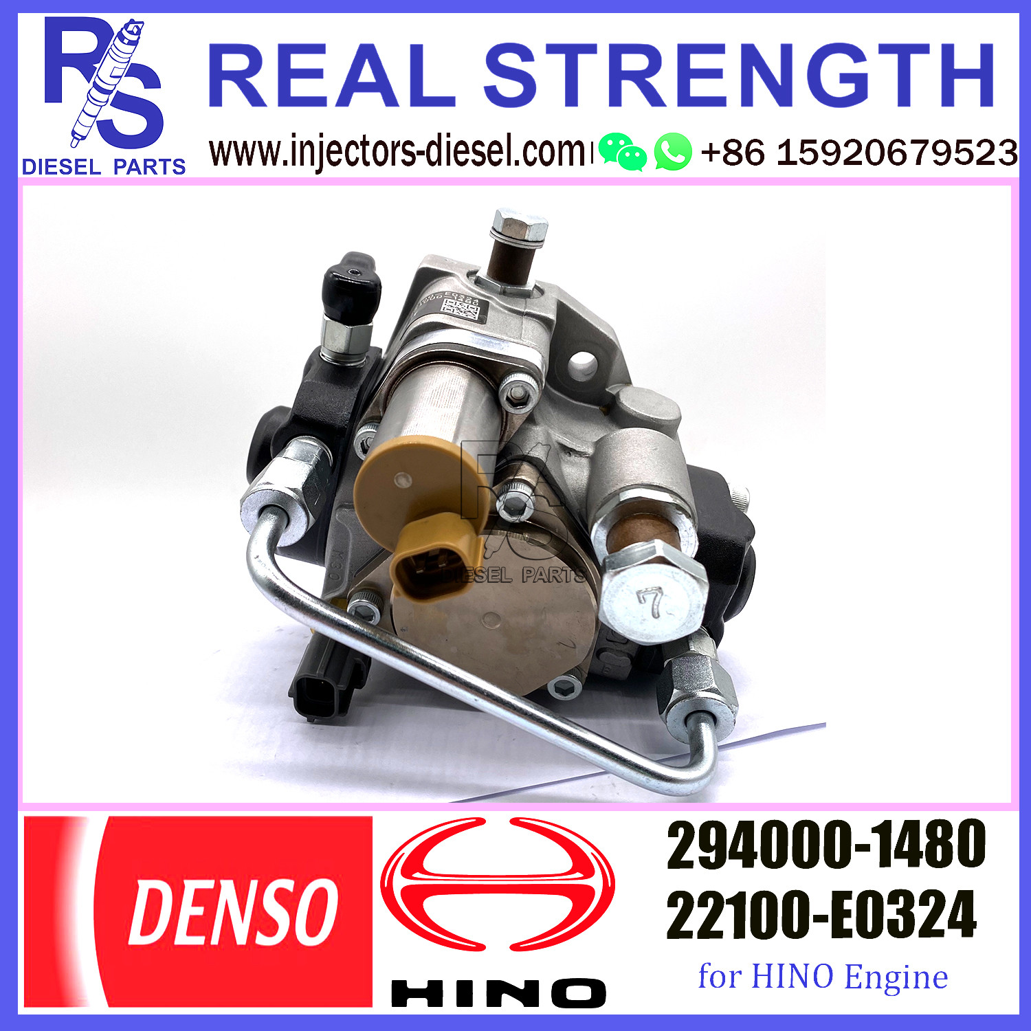 DENSO HP3 Diesel Fuel Pump 294000-146# 294000-1461 294000-1462 294000-1463 22100-E0560 For HINO TOYOTA N04C engine