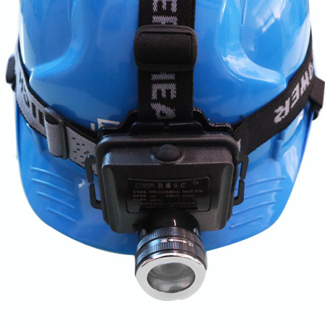 Zoomable Adjustable Explosion Proof LED Headlamp Flashlight Multiple Carry Way