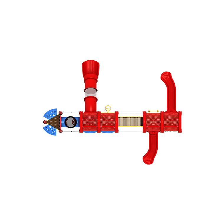 Children Customized Playground Slides Plastic Outdoor Amusement Park