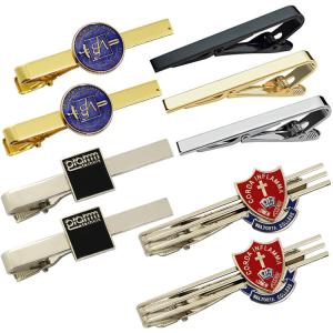 Wholesale Custom Mens Tie Clips Engraved Skinny Tie Bar Clip Gold Tie Pins from china suppliers