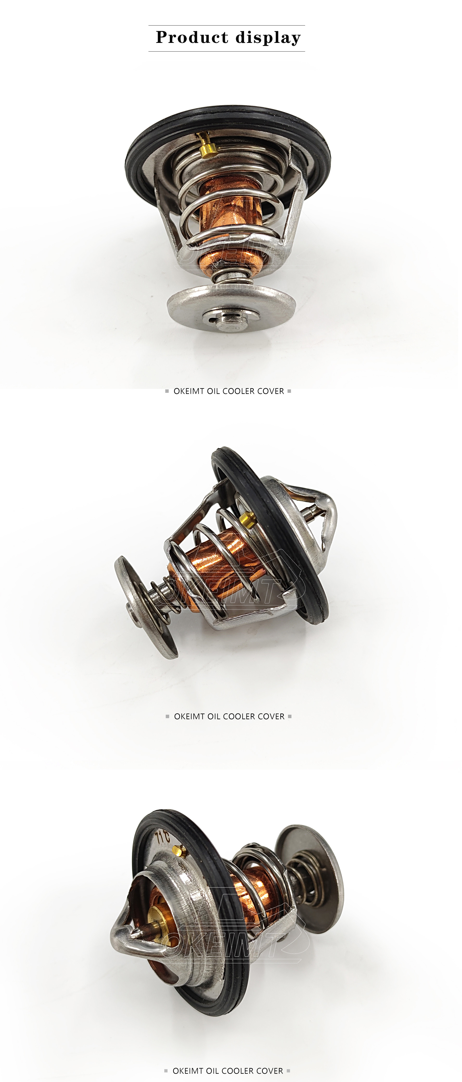 OKEIMT Hot Selling ME996365 Engine Thermostat For Mitsubishi 6D31-76° Engine