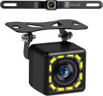 Camera Car Accessories 12LED Universal Car Rear View Camera Backup 4LED