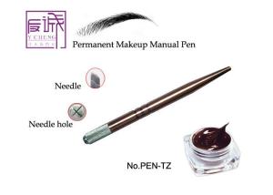 Wholesale Heavy Permanent Makeup Copper Manual Tattoo Pen for 15-Prong Curved Needles from china suppliers