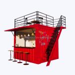 Shop Professional Customized Container Coffee Shop Bar Fast-food Restaurant