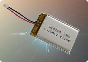 Wholesale 500 Cycles 1.5 C Lithium Battery 3.7V 440mah Battery Lightweight OiD452539C-440 from china suppliers