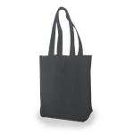 BLack Canvas PE 18x9x27cm CMYK 2 Bottle Wine Bag