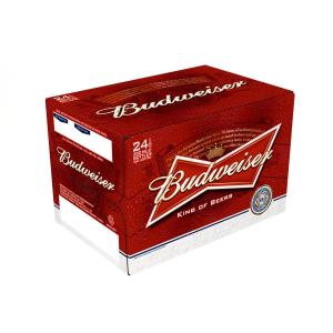 Wholesale 24 Bottles Paper Wine Beer Carrier Packaging Boxes Custom Size from china suppliers