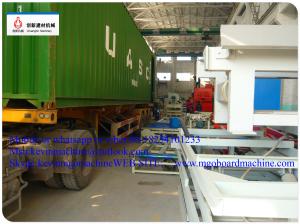 Wholesale Automatic Fireproof MgO Board Production Line Wall Panel Manufacturing Equipment from china suppliers