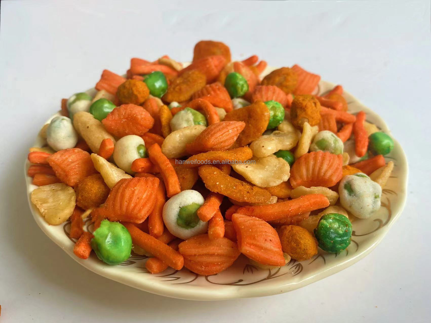 Vietnam snack oriental mix nut snacks broad beans mixed green peas and peanuts