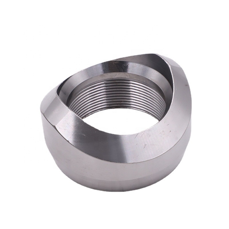 MSS-SP-97 3000LB-9000LB BW Forged High Pressure Welding Pipe Fittings Weldolet with MONEL UNS N04400 and Round Head Code