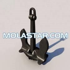 Wholesale Molastar New Style Steel Boat Baldt Anchor Marine Ship Baldt Anchor Stockless Anchor For Marine from china suppliers
