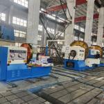Professional Large Horizontal Flange Lathe Machine For Turning Aluminum Wheel
