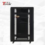 Indoor 22U Computer Rack Cabinet , Floor Standing Network Rack Radiation
