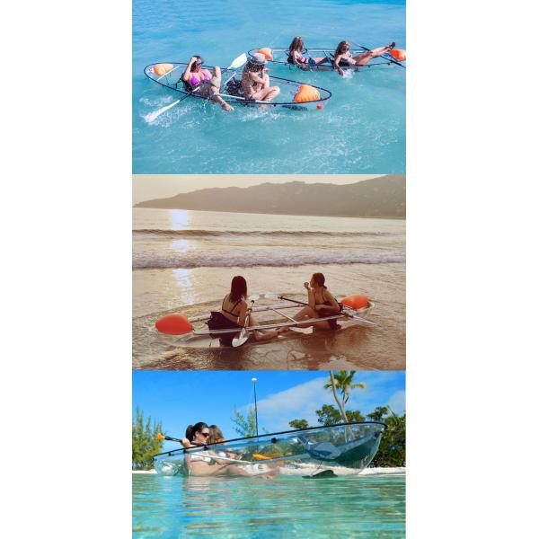 small PC boat,clear canoe,polycarbonate kayak,PC yacht,transparent canoe,pc kayak,clear finishing boat-super durable!
