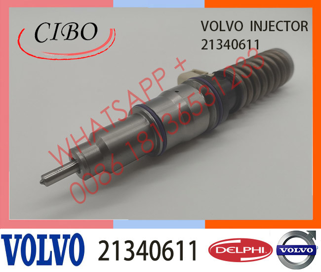 21340611 Diesel Fuel Electronic Unit Injector 21371672 For VOL FM400 EC380 EC480