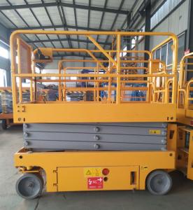 Wholesale Norrow 8m Articulating Boom Lift Indoor Outdoor Electric Hydraulic Scissor Lift from china suppliers