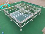 Durable Outdoor Event Portable Glass Stage Platform For Sale