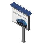 Light Galvanized Steel Structure Frame House Advertising Display Banner