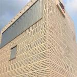 Perforated Exterior Decorative Metal Wall Panels Aluminum Alloy 2-5mm