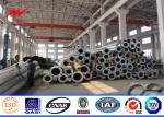 Electric Transmission Power Round 11M Metal Utility Poles 3mm Steel Plate