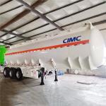 CIMC 45000 Litres 3 Axles Fuel Tank Semi Trailer foe Sale Price with 4