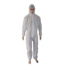 White Anti-bacterial Protective Safety 25GSM Disposable Body Suit