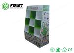 OEM / ODM Printing POP Promotional Corrugated Folding Cardboard Paper Display