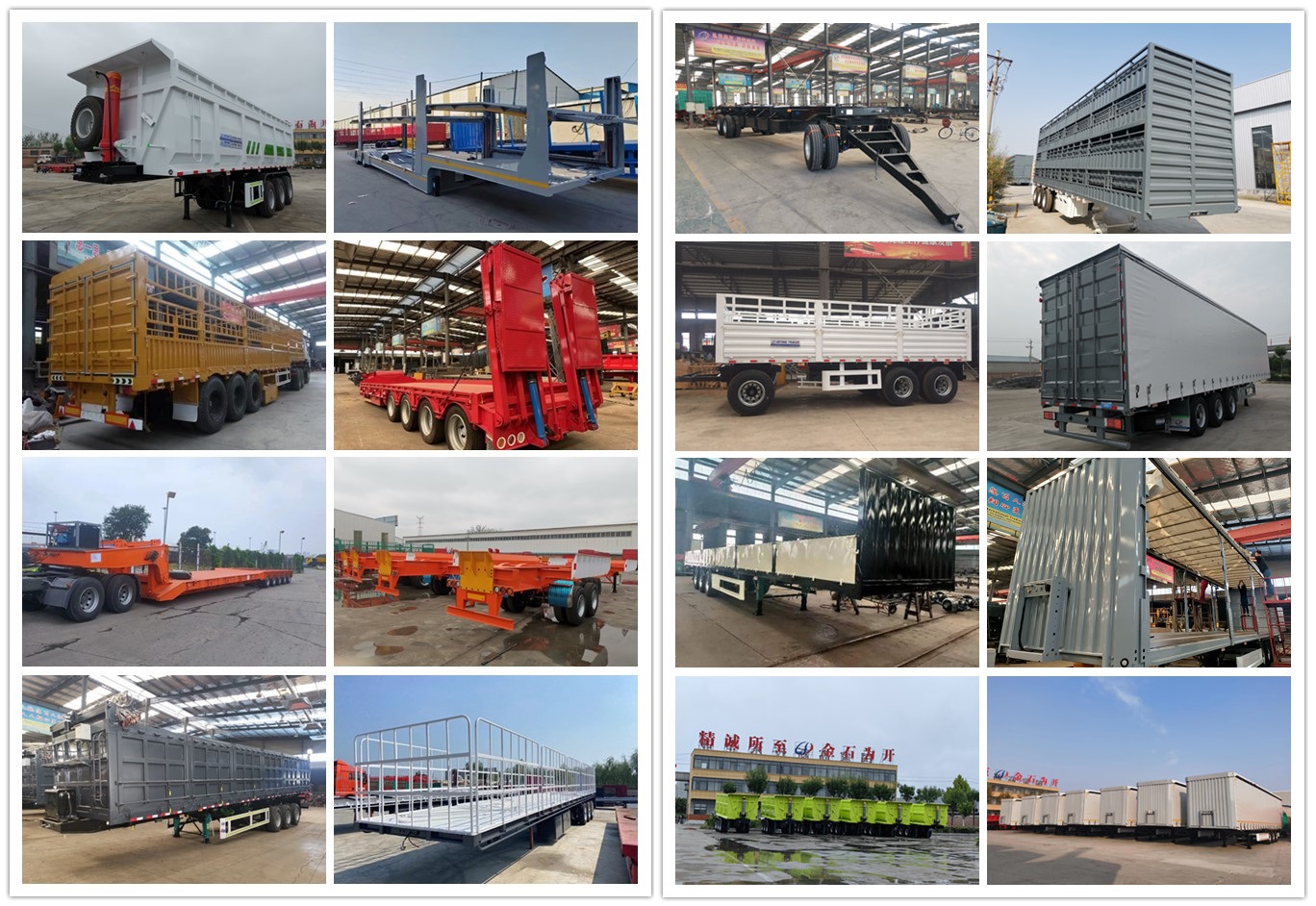 High Payload Capacity Cargo Carrier Semi Trailer with Detachable Sidewall in Kazakhstan
