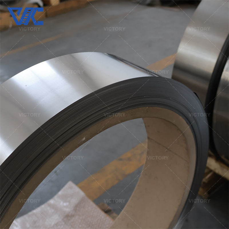 0.05mm 0.10mm Ultra Thin Nichrome 80 Alloy Cr20Ni80 Heating Resistance Flat Strip In Coils