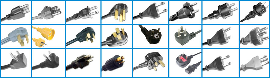 power cord One stop manufactuer 90 degree power cord with worldwide certificates power cords extesion cords VDE /UC/SAA/