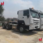 White 40t Tractor Head Truck 336hp Right Hand Drive Mini Truck