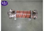 High Efficiency Tube Hydraulic Oil Cooler , OR Series Fin And Tube Heat