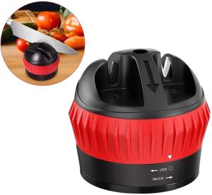 Wholesale Mini 2 Stage Pocket Tungsten Carbide Kitchen Knife Sharpener With Non Slip Suction Pad from china suppliers