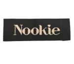 Fashion Woven Fabric Labels / Customized End Fold Sew On Clothing Labels