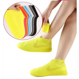 China Reusable Shoe Protectors Waterproof Anti Slip Rain Silicone Shoes Covers on sale