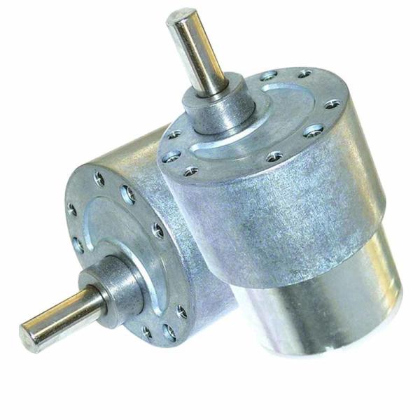 Sanitary Ware DC Small Worm Gear Motor 12V / 37mm Diameter Customized Voltage