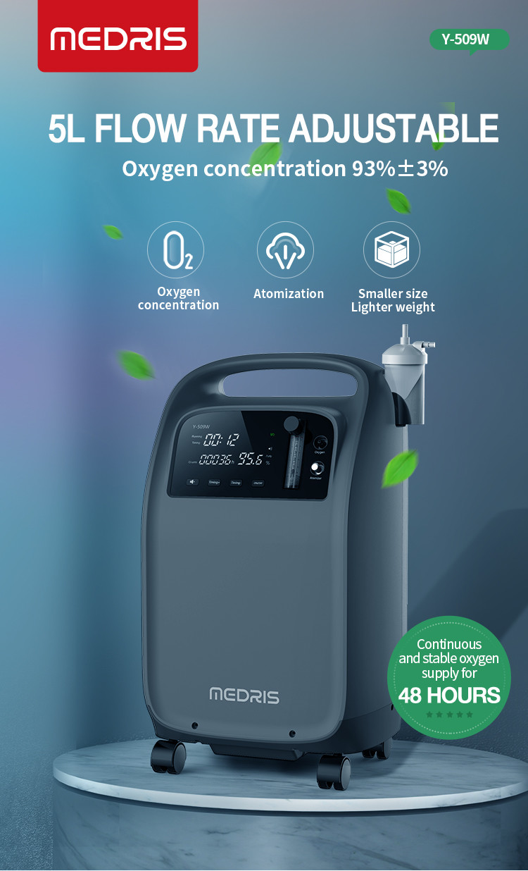 5L High-Efficiency And Stable Oxygen Production Household Medical Oxygen Generator For The Treatment Of The Elderly And