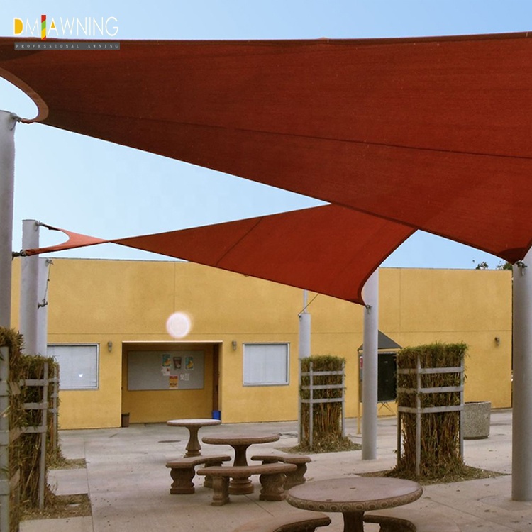 Waterproof Square Sun Shade Sail For Swimming Pool