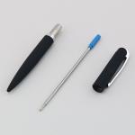 Business Ball Pen With Logo Metal Rotating Soft Coating Soft Touch Ballpoint Pen