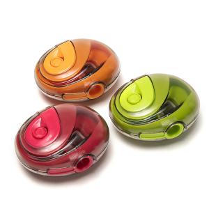 Wholesale Red Yellow Green Portable Mn Novelty Pencil Sharpener Classroom from china suppliers
