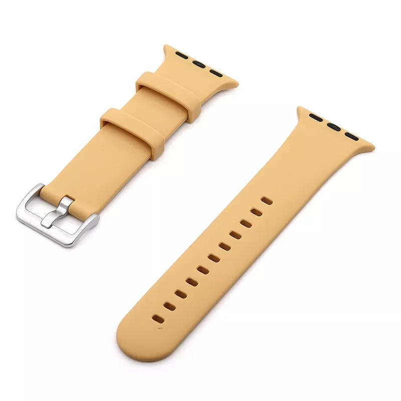 Silicone Designer Watch Band for Apple Watches Sport Bands for iWatch T600PRO W26 T500 Plus 44mm 42mm 40mm 38mm