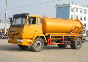 Wholesale Manual 12m3 6mm Carbon Steel 98Km/H Sewer Suction Truck from china suppliers