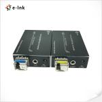 4K SFP LC 80km HDMI Fiber Extender 10.3Gbps Single Mode Fiber Extender